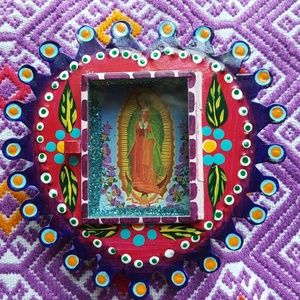 Sacred Heart Tin Nicho, Our Lady of Guadalupe